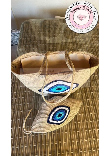 2li Takım Plaj Çantası , El Çantası Clutch, Totebag, Kadın Çanta, Yazlık, Hediyelik, hasır Jüt Tress fırsatları