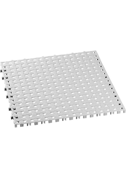 Kaydırmaz Banyo Zemin Karosu 33x33 cm, Plastik, Modüler, Beyaz, Güvenli ve Estetik fiyatları