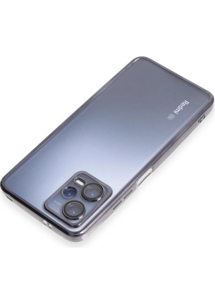 Xiaomi Redmi Note 12 Pro 5g Kılıf Razer Lensli Silikon - Siyah Inslm