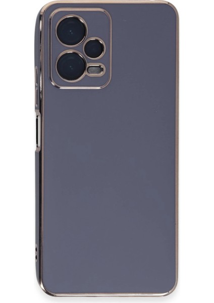 Xiaomi Redmi Note 12 Pro 5g Kılıf Volet Silikon - Mavi Inslm