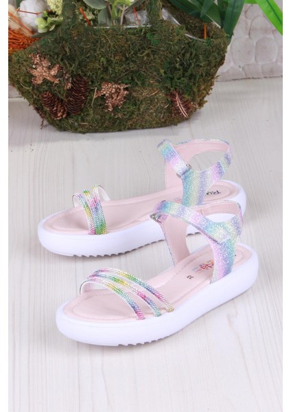 35574 Rüya Anatomik Rahat Kız Çocuk Sandalet modelleri