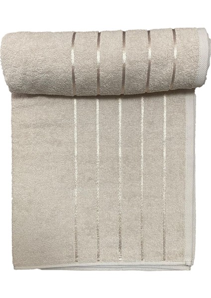 Yumuşak ve Emici %100 Pamuk Büyük Banyo Havlusu - Kahve Renk, 100x150 cm indirimleri