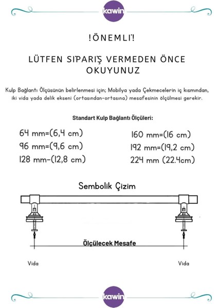 Siyah Kulp 96mm Metal Vidalı - Dolap, Şifonyer, Ünite,komodin, Mutfak Dolabı, Vestiyer Kulbu 10 Cm, 9cm uygun fiyatları