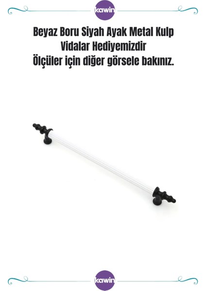Lüx Metal Vidalı - Dolap, Şifonyer, Ünite,komodin, Mutfak Dolabı, Kulbu Vida Hediye