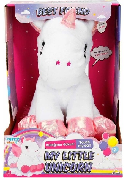3378 My Little Unicorn Işıklı Peluş -Sunman