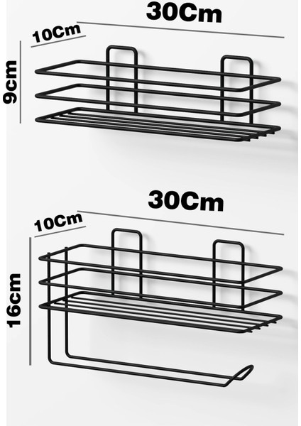 Altın Kaplama Banyo Rafı Seti, 2'li, Yapışkanlı, Metal, Şık ve Kullanışlı Organizer indirimleri