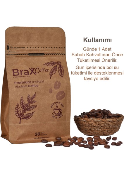 Coffee Hindiba Detox Kahvesi - 30 Günlük 30 Adet Form Kahve fiyatları