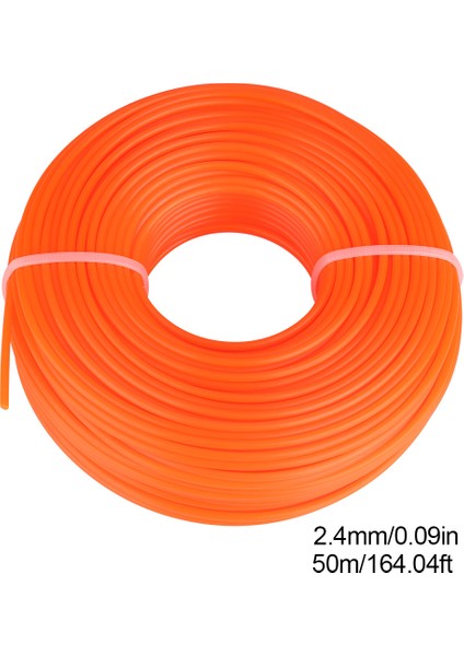 2.4mm Trimmer Misinası Naylon Kordon Tel Yuvarlak Ip Benzinli Çim Biçme Makinesi 50M (Yurt Dışından) indirimleri