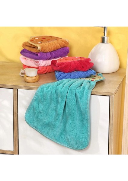 3'lü Renkli Kadife El Havlusu, Yumuşak ve Hızlı Kuruyan, Su Emici, Setli indirimleri