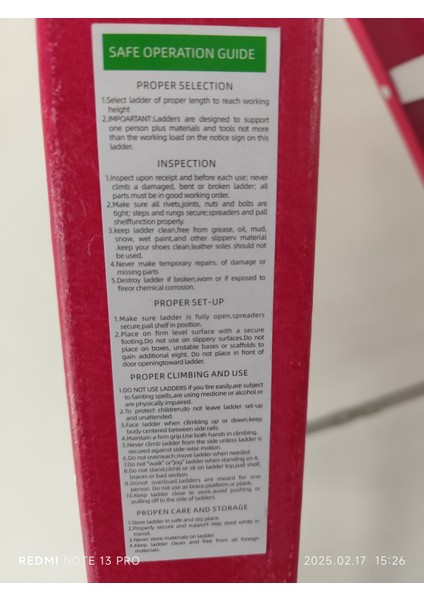 -Fiber Çift Taraflı 4+4 Elektrik Izolasyonlu Merdiven fiyatları