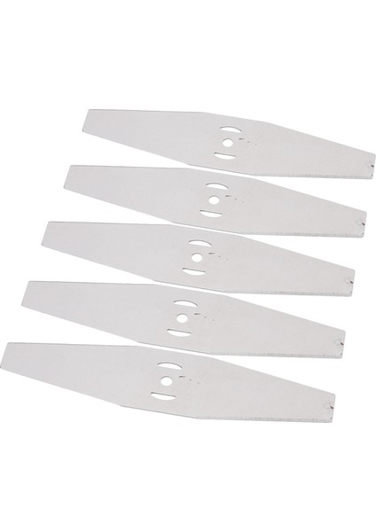 5 Adet Çim Düzeltici Yedek Bıçakları Çelik Elektrikli Biçme Makinesi Başlığı Bıçakları Çim, Yabani Otlar, Çalılıklar, Dikenleri Kesmek Için Bahçe Aleti (Yurt Dışından)