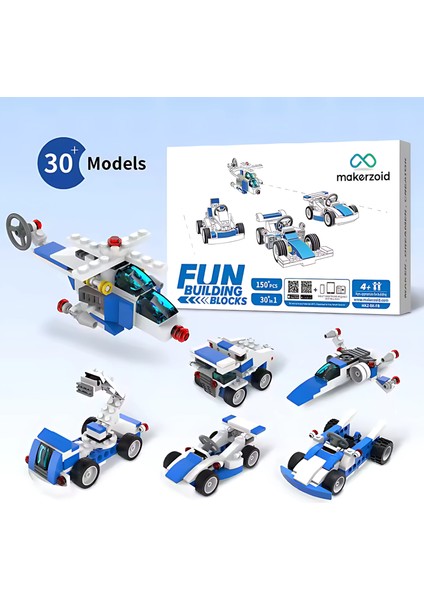 Fun Building Blocks 150 Parça 30+ Model