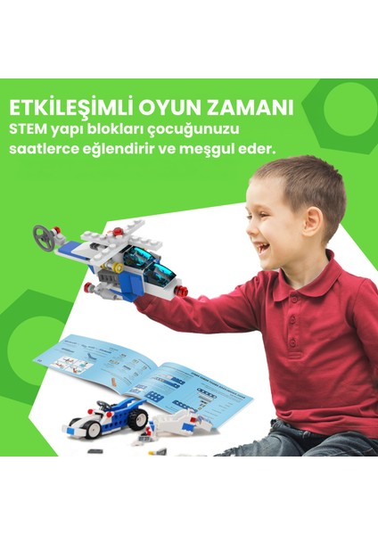 Fun Building Blocks 150 Parça 30+ Model