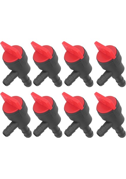 8 Adet 1/4in Yakıt Kesme Vanası 90 Derece Kesme Vanası Düz Gaz Vanası Stens Için Oregon Için Mtd Için Cub Cadet Için (Yurt Dışından) modelleri