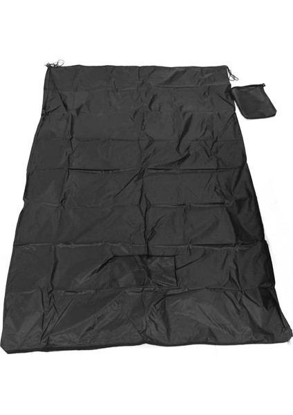 Yaprak Torbası Fermuarlı Yırtılmaz Suya Dayanıklı Çift Bağcıklı Büyük Kapasiteli Oxford Kumaş Yaprak Toplama Torbası Çim Traktörü Binek Çim Biçme Makinesi Için (Yurt Dışından)