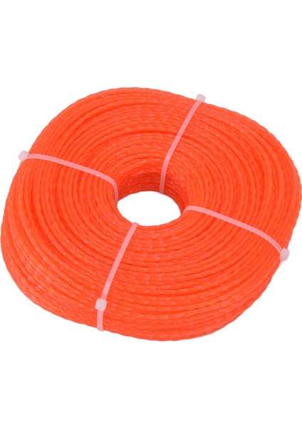2.4mm 120M Trimmer Misinası Naylon Iplikli Trimmer Misinası Çim Biçme Makinesi Aksesuarları Husqvarna Orange (Yurt Dışından) fırsatları