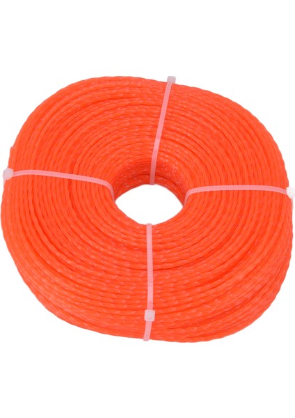 2.4mm 120M Trimmer Misinası Naylon Iplikli Trimmer Misinası Çim Biçme Makinesi Aksesuarları Husqvarna Orange (Yurt Dışından) indirimleri