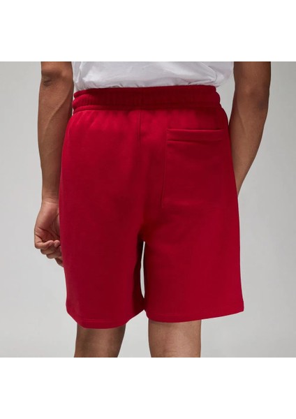 Jordan Essentials Fleece Erkek Kırmızı Günlük Şort fırsatları
