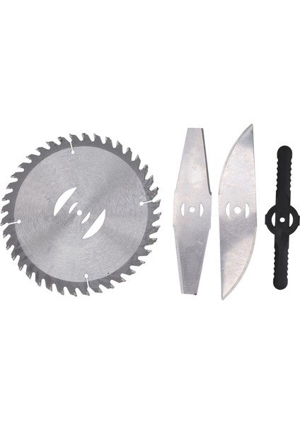 4 Adet Ot Kesme Makinesi Yedek Bıçakları Paslanmaz Çelik Yuvarlak Testere Bıçağı Ataşmanları Akülü Kesme Makinesi Için Metal Plastik Bıçak Başlıkları (Yurt Dışından)