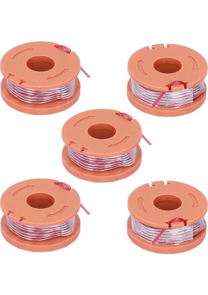 5 Adet Çim Biçme Makinesi Misinası Makarası Yedek Parçası Worx WG150E WG151E WG154E WG155E WG157E WG160E WG163E Için Uygundur (Yurt Dışından) modelleri