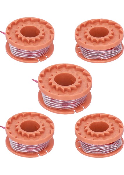 5 Adet Çim Biçme Makinesi Misinası Makarası Yedek Parçası Worx WG150E WG151E WG154E WG155E WG157E WG160E WG163E Için Uygundur (Yurt Dışından) indirimleri