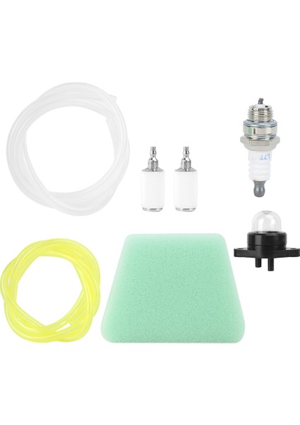 Hava Yakıt Filtresi Primer Ampul Yakıt Hattı Buji Takımı Poulan Craftsman Testere Için Uygun (Yurt Dışından)