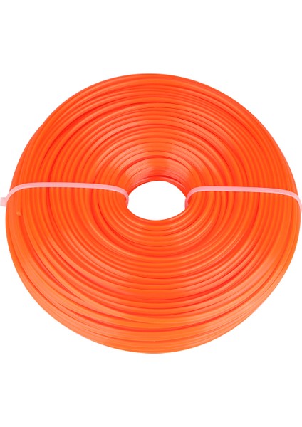 2.4mm Trimmer Misinası Naylon Kordon Tel Kare Ip Benzinli Çim Biçme Makinesi 100M (Yurt Dışından)