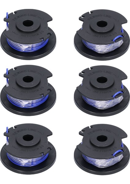 Ryobi 18V 24V 40V Iplikli Çim Biçme Makinesi Için 6 Adet Trimmer Makara Hattı Değişimi (Yurt Dışından)