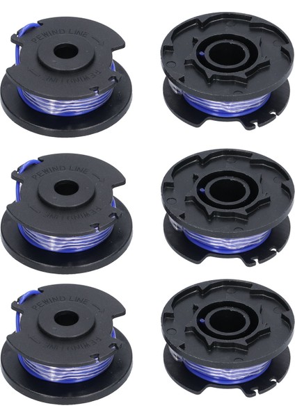 Ryobi 18V 24V 40V Iplikli Çim Biçme Makinesi Için 6 Adet Trimmer Makara Hattı Değişimi (Yurt Dışından) fırsatları