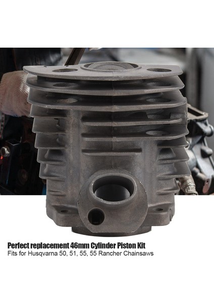 Husqvarna 50,51,55 Rancher Nikasil Motoru Için 46MM Silindir Piston Conta Takımı (Yurt Dışından) modelleri