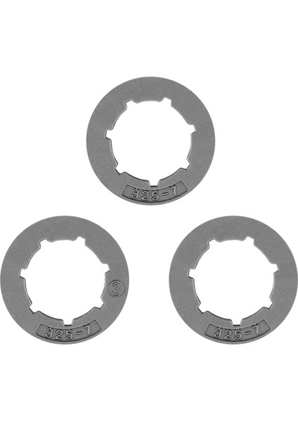 3 Adet .325-7 Diş Küçük Zincir Dişli Jant Stıhl 028 029 034 039 MS290 MS310 MS390 Testereler Için (Yurt Dışından)