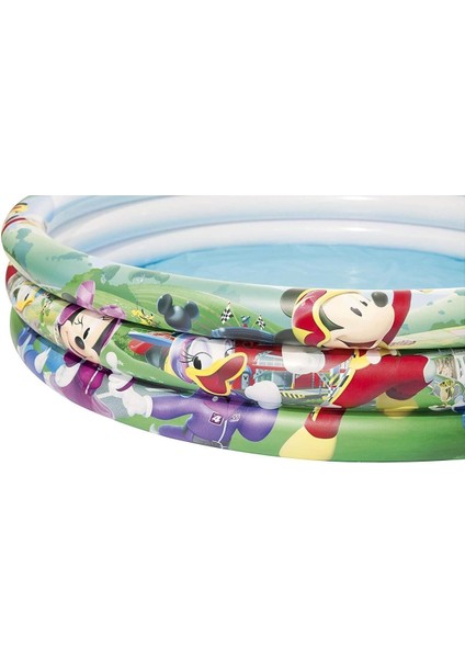 Mickey Mouse Lisanslı Üç Halkalı Havuz / 122CM x 25CM Özellikleri: fırsatları