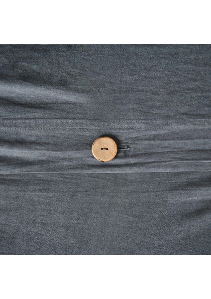 Soft Anthracite Çift Kişilik Nevresim Takımı - Antrasit