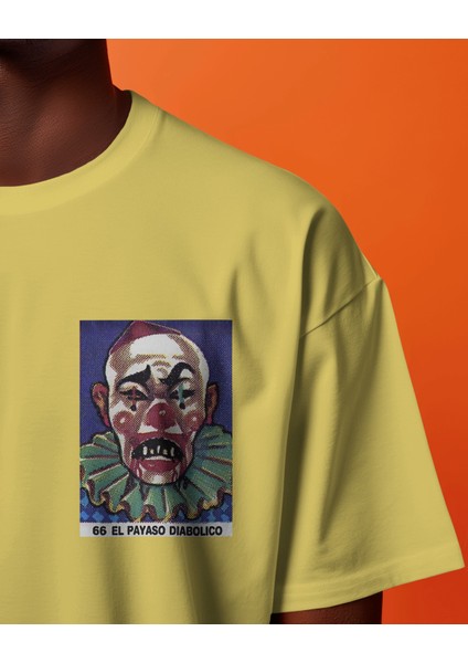 Diablico - Oversize Tişört | Unisex Tişört | Rahat Kesim | Etoile Studio