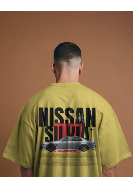 Silvia - Oversize Tişört | Unisex Tişört | Rahat Kesim | Etoile Studio