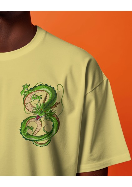 Chinese Dragon - Oversize Tişört | Unisex Tişört | Rahat Kesim | Etoile Studio