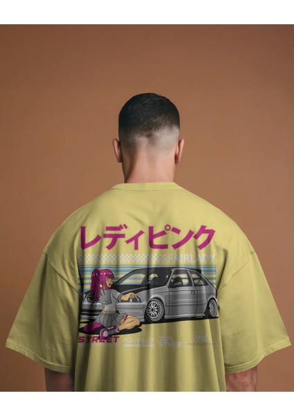 Fairlady - Oversize Tişört | Unisex Tişört | Rahat Kesim | Etoile Studio
