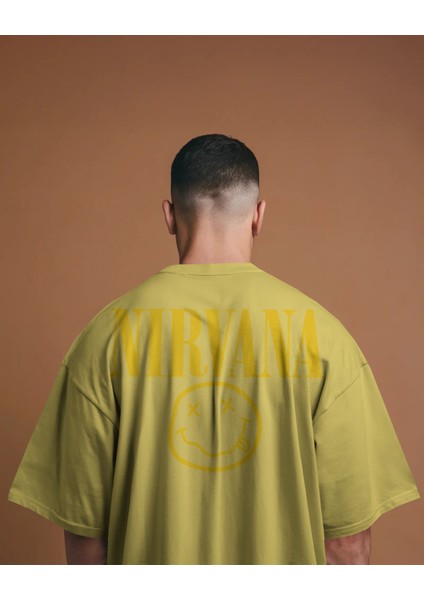 Nirvana - Oversize Tişört | Unisex Tişört | Rahat Kesim | Etoile Studio