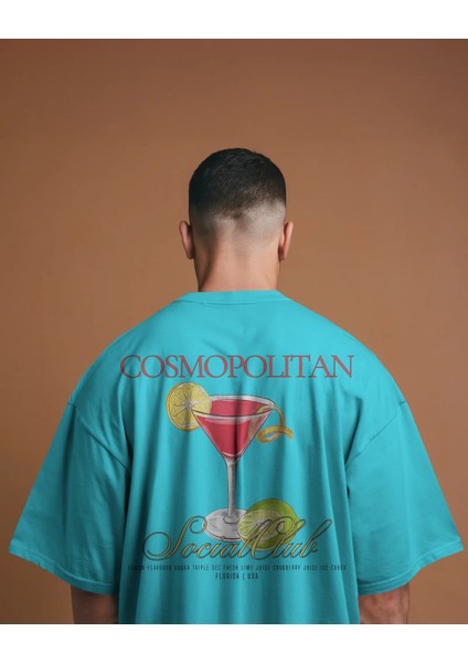 Cosmopolitan - Oversize Tişört | Unisex Tişört | Rahat Kesim Etiole Studio