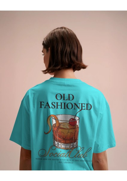 Old Fashioned - Oversize Tişört | Unisex Tişört | Rahat Kesim Etiole Studio fiyatları