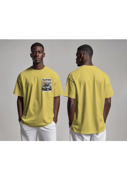 Fujiwara - Oversize Tişört | Unisex Tişört | Rahat Kesim | Etoile Studio fiyatları