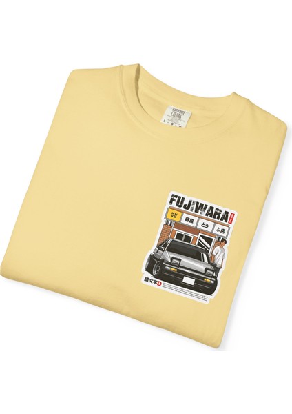 Fujiwara - Oversize Tişört | Unisex Tişört | Rahat Kesim | Etoile Studio modelleri