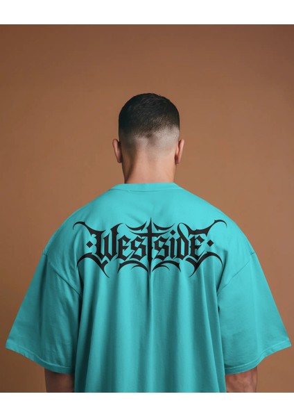 Deathrow - Oversize Tişört | Unisex Tişört | Rahat Kesim | Etoile Studio