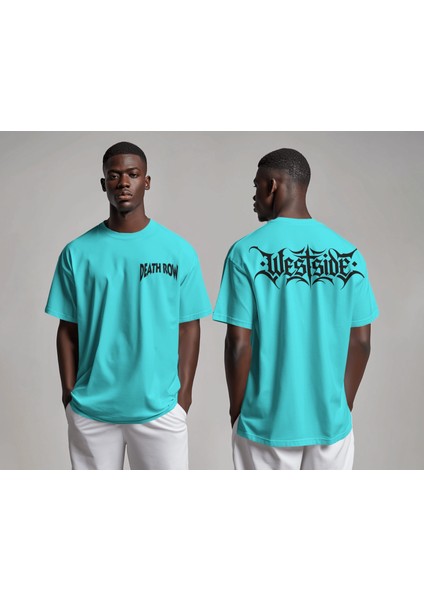 Deathrow - Oversize Tişört | Unisex Tişört | Rahat Kesim | Etoile Studio