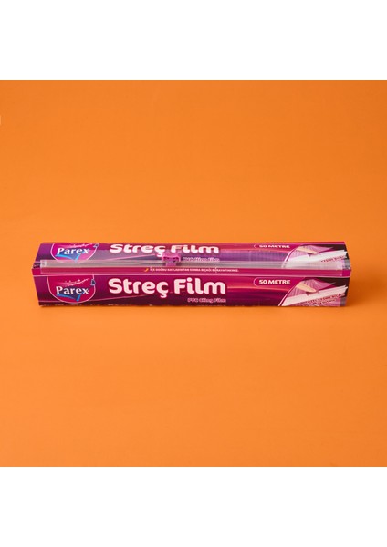 Streç Film 50m Kesme Biçaği Hediyeli