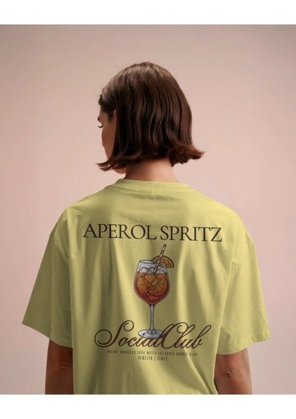 Aperol Spritz - Oversize Tişört | Unisex Tişört | Rahat Kesim Etiole Studio