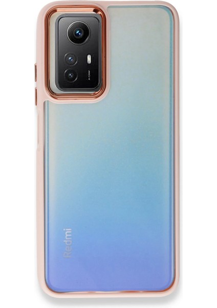 Xiaomi Redmi Note 12S Kılıf Dora Kapak - Pudra Inslm