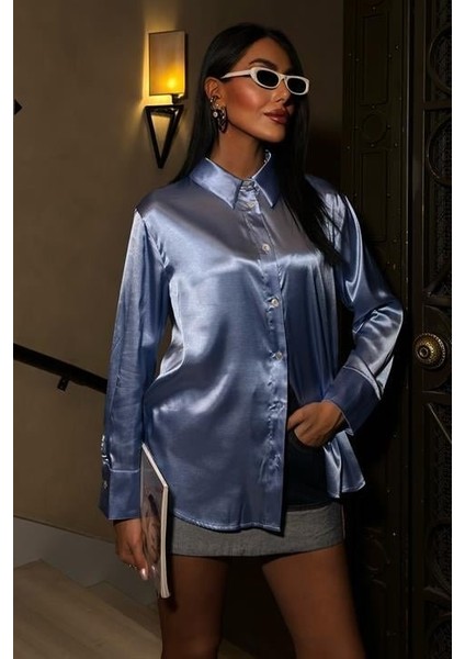 Premium Saten Gömlek 3438