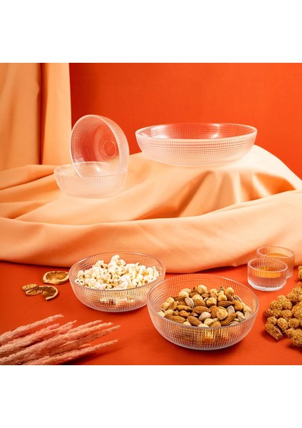 Loren 5'li Çerez Sunum Seti Natürel fiyatları