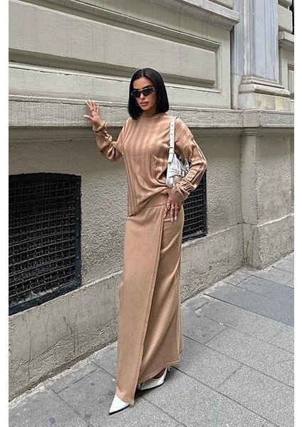 Darcy Etek Bluz Triko Takım 9969